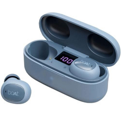 Customized Steel Blue Boat Airdopes 121 v2