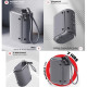Gray Boat Stone Grenade Bluetooth Speaker Gray Boat Stone Grenade Bluetooth Speaker