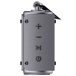 Gray Boat Stone Grenade Bluetooth Speaker