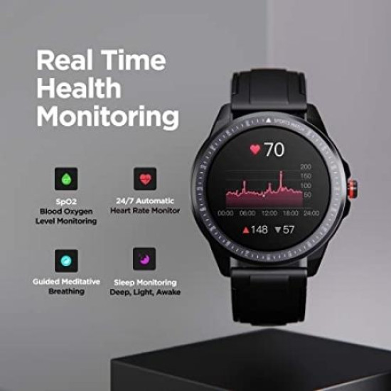 Boat Watch Flash Smart Watch Black