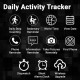 Personalized Lenovo C2 Fitness Tracker Black Smartwatch