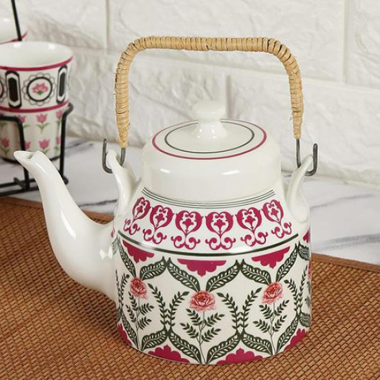 Floral Fountain Tea Kettle Floral Fountain Tea Kettle