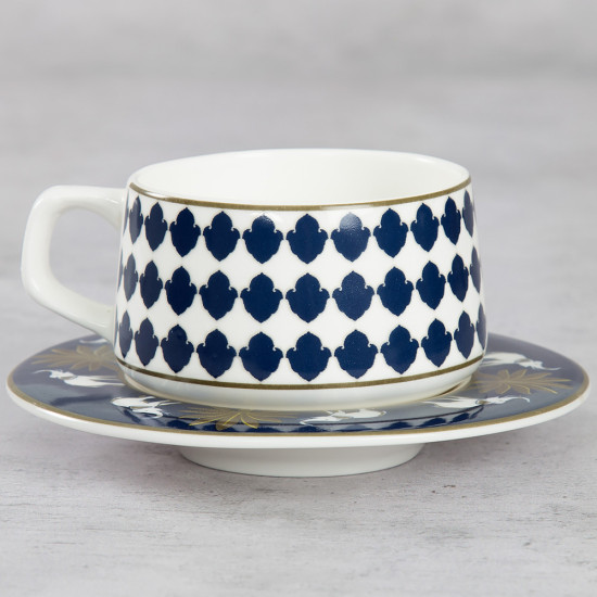 Ivory Parade Fantasy Cup Saucer Set 12 Pieces Ivory Parade Fantasy Cup Saucer Set 12 Pieces
