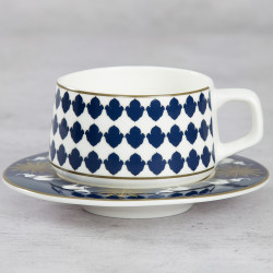 Ivory Parade Fantasy Cup Saucer Set 12 Pieces