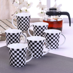 Jackson Hilton Coffee Mugs Set 6 Pieces