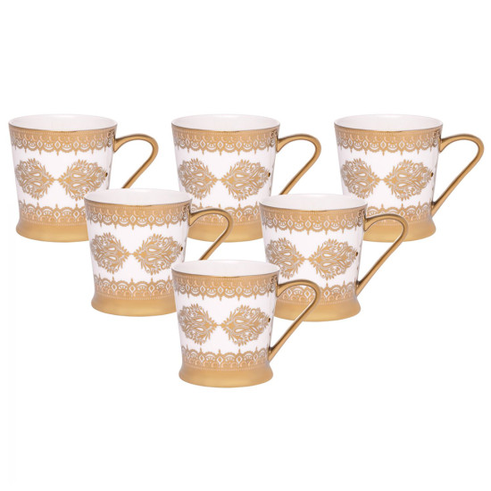 Stylish Peter Coffee Mugs Set 6 Pieces