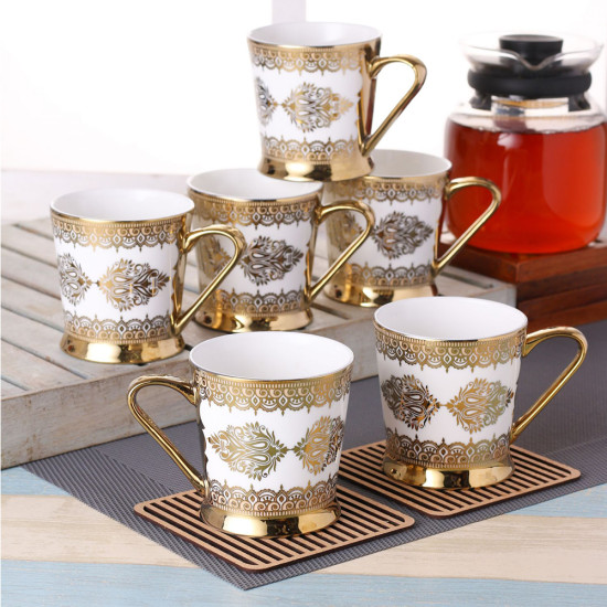 Stylish Peter Coffee Mugs Set 6 Pieces