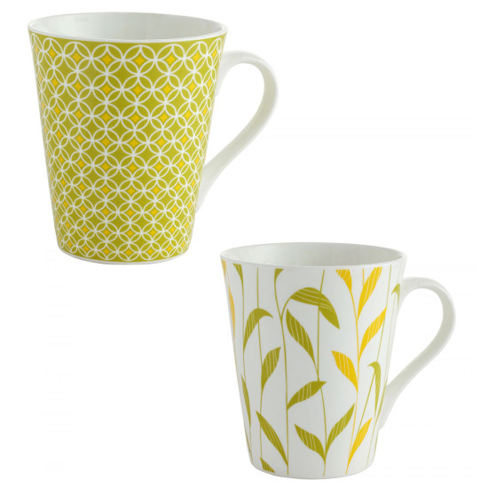 Sanjeev Kapoor Zing Milk Mugs Set 2-Pieces