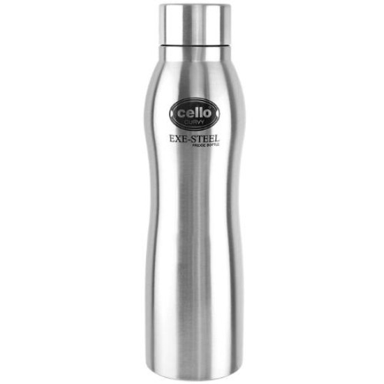 Cello Curvy Customized Stainless Steel Bottle 1000ml Cello Curvy Customized Stainless Steel Bottle 1000ml