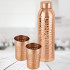 Copper Drinkware Gift Set of Hammered Design