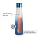 Cello Twist Blue Stainless Steel Vacuum Flask Cello Twist Blue Stainless Steel Vacuum Flask