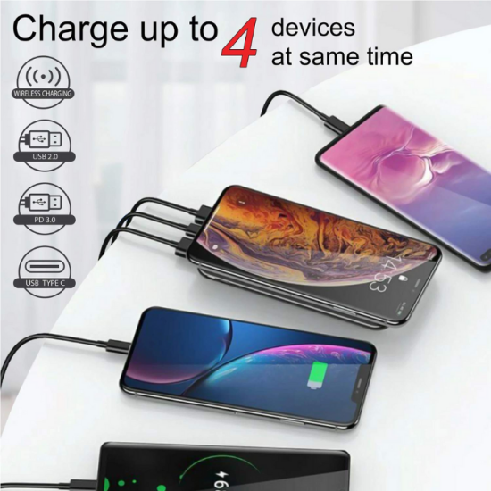 Xech Satellite Wireless Power Bank 10000 mAh