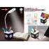 Personalized Logo Glow Table Lamp with USB Hub