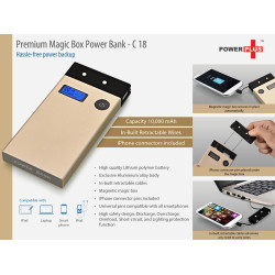 Personalized Magic Box Premium Power Bank 10000 MAh