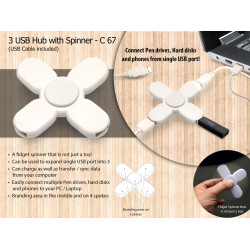 Personalized USB Hubs with Spinner Personalized USB Hubs with Spinner