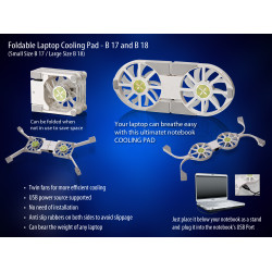 Personalized Laptop Stand USB Fan Personalized Laptop Stand USB Fan