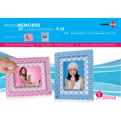 Personalized Frozen Memories 3d Photo Frame 4x6