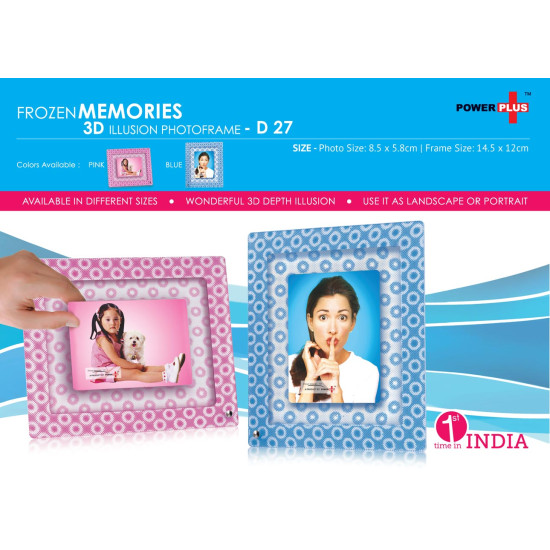 Personalized Frozen Memories 3d Photo Frame 5x7