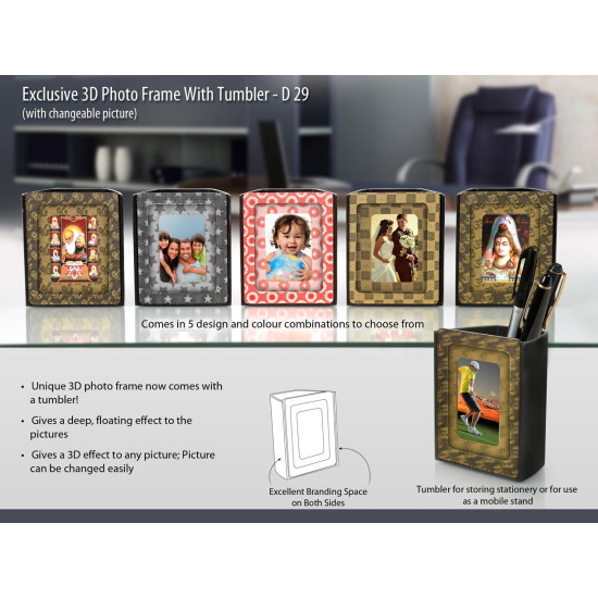 Personalized Exclusive 3d Photo Frame With Tumbler Personalized Exclusive 3d Photo Frame With Tumbler