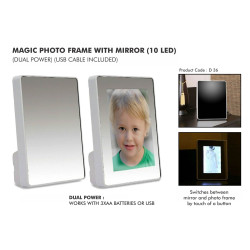 Personalized Magic Photo Frame with Mirror