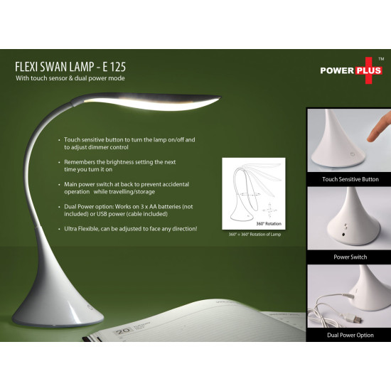 Personalized Flexi Swan Lamp Personalized Flexi Swan Lamp