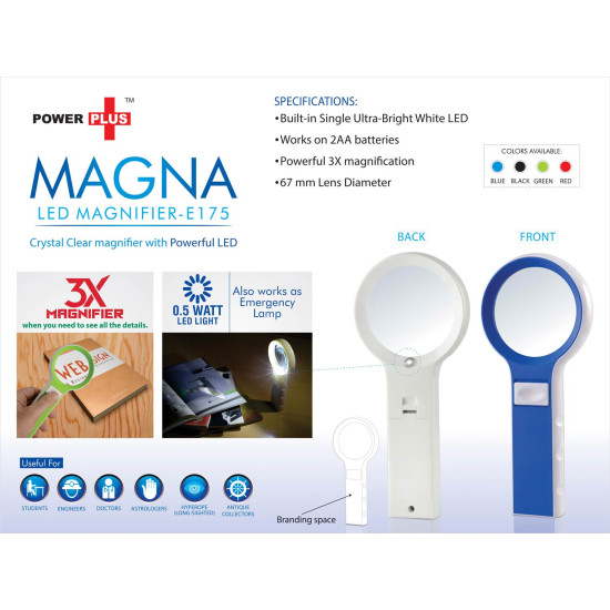 Personalized Magna Led Magnifier Personalized Magna Led Magnifier