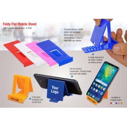 Personalized Promotional Mobile Stand With 5 Angle Adjustment