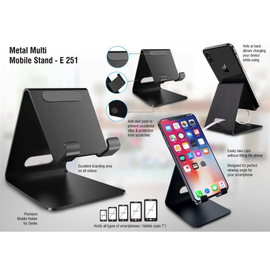 Personalized Metal Universal Mobile Stand