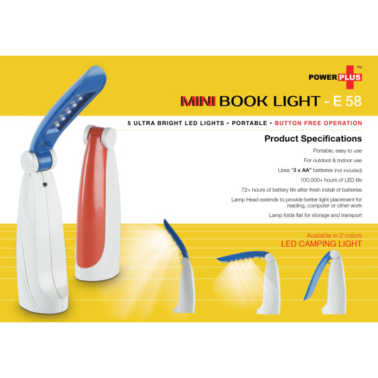 Personalized Book Reading Light Personalized Book Reading Light