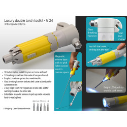 Personalized Luxury Double Torch Toolkit Personalized Luxury Double Torch Toolkit