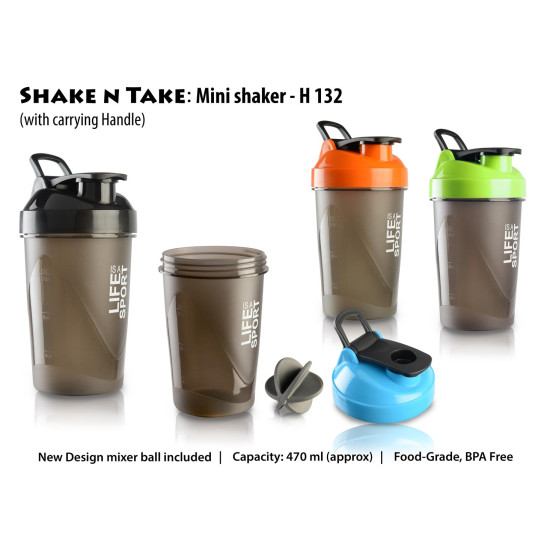 Personalized Mini Shaker with Handle