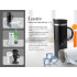 Personalized Lustre Stainless Steel Double Wall Mug