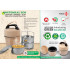 Personalized 3 Steel Container Lunch Box with Spoon