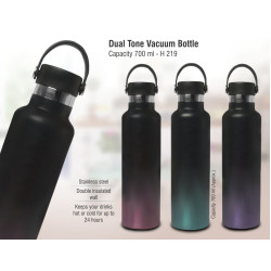 Personalized Dual Tone Vacuum Bottle Personalized Dual Tone Vacuum Bottle