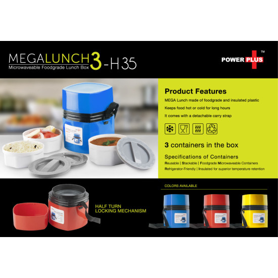 Personalized Mega Lunch Box Microwaveable Personalized Mega Lunch Box Microwaveable