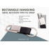 Personalized PU Strap Hanging Metal Keychain