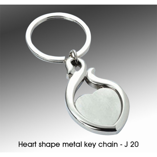 Personalized Heart Shape Metal Keychain Personalized Heart Shape Metal Keychain