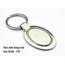 Personalized Oval Metal Keychain Personalized Oval Metal Keychain