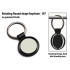 Personalized Rotating Round Shape Promotional Keychain