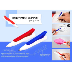 Personalized Handy Paper Clip Pen Personalized Handy Paper Clip Pen