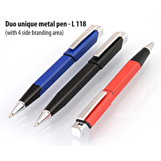 Personalized Duo Unique Metal Pen