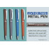 Personalized Leather Finish Metal Pen