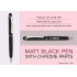 Personalized Matt Black Pen