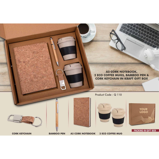Personalized Eco Essentials Corporate Gift Set