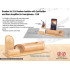Personalized Customized Bamboo Desk Organizer