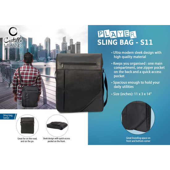 Personalized Player Sling bag