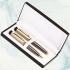 Classy Diamond Cut Promotional Pen Set