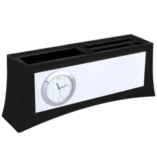Personalized 4 In 1 Table Top Tumbler With Clock