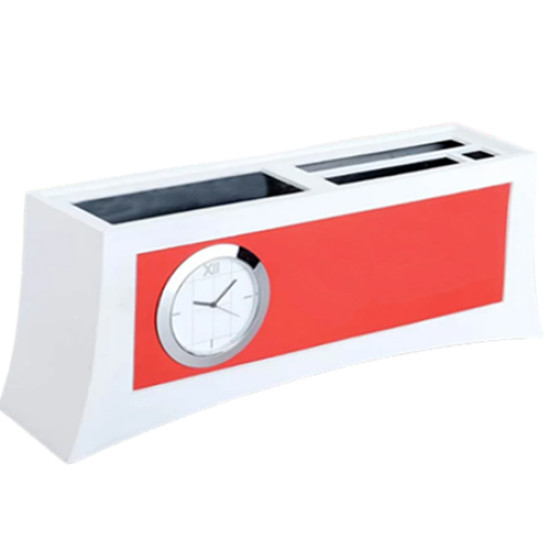Personalized 4 In 1 Table Top Tumbler With Clock