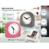 Personalized Night Lamp Clock with Alarm